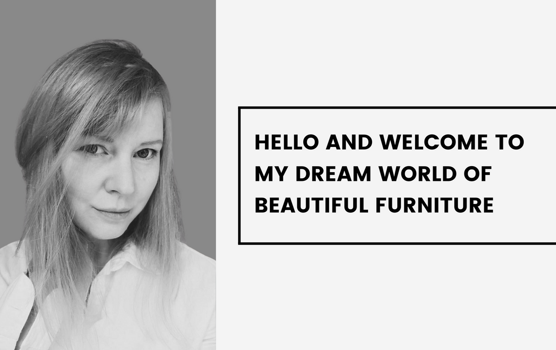 Hello everyone and welcome to my little dream, where old outdated furniture become practical and personal pieces of art