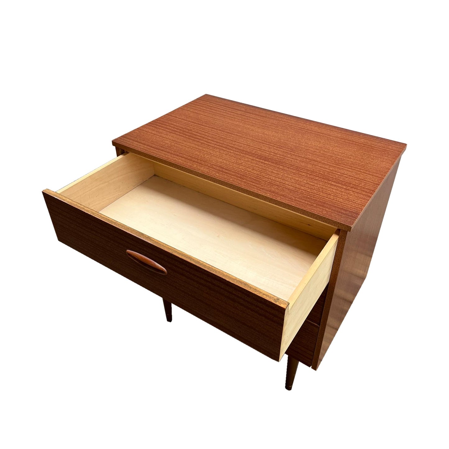 Two vintage Mid-century modern chest of drawers