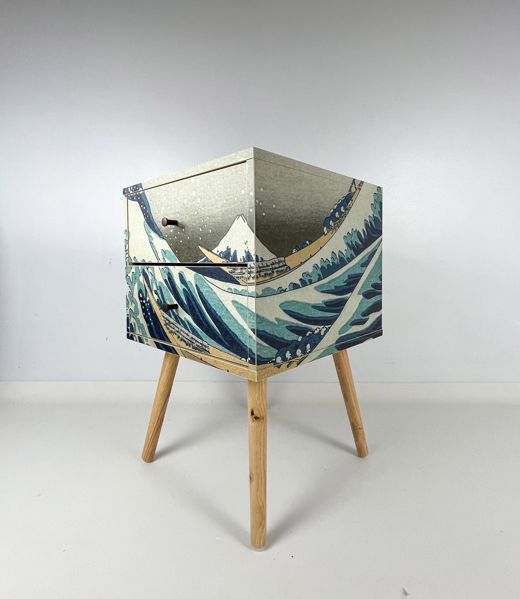 Painted Bedside Table