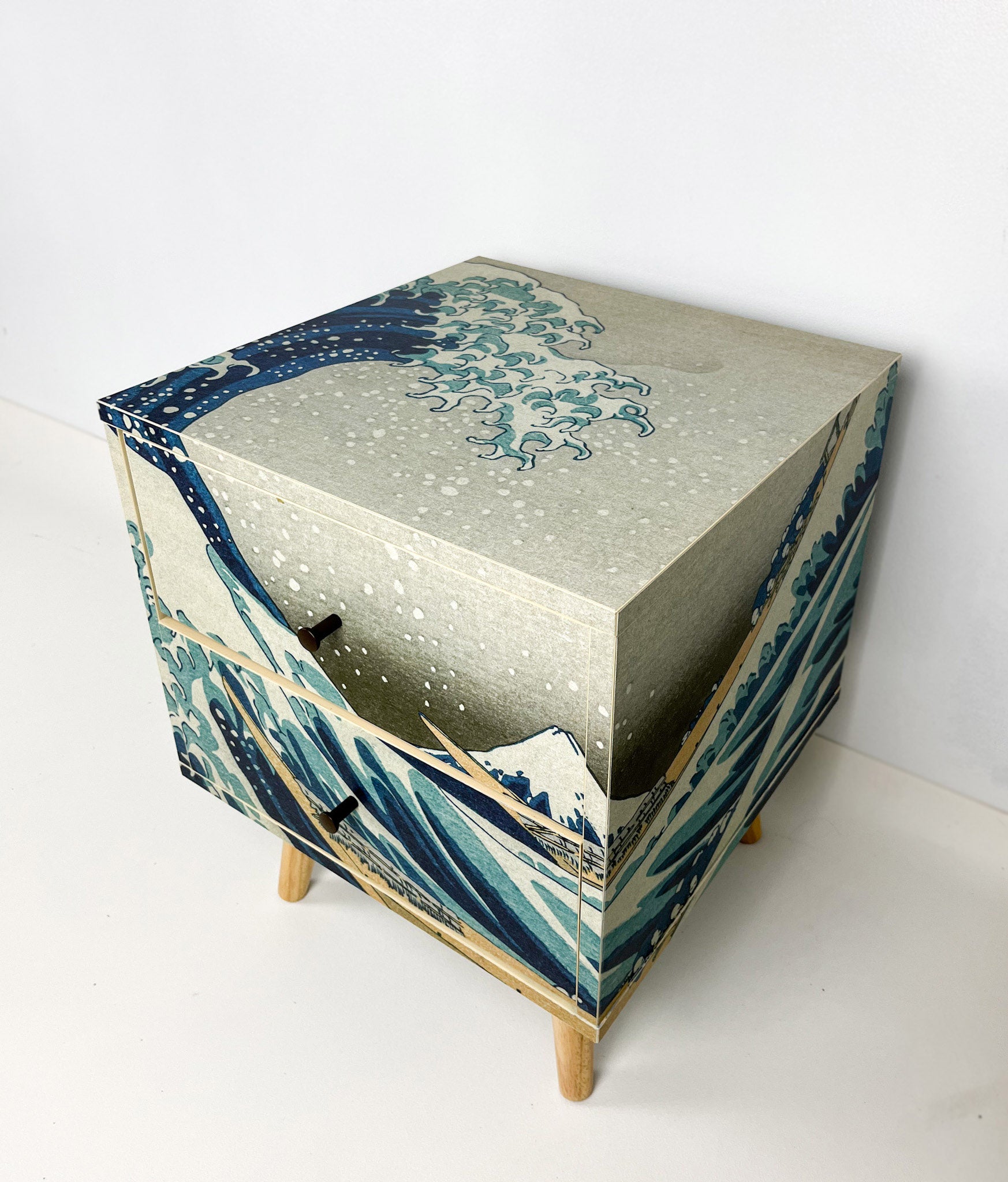 Painted Bedside Table