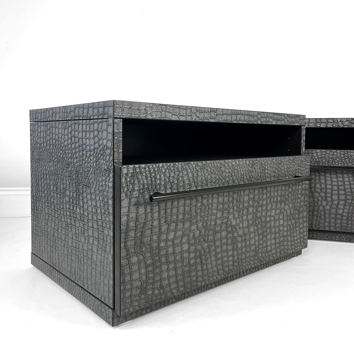 Modern Black Cabinets