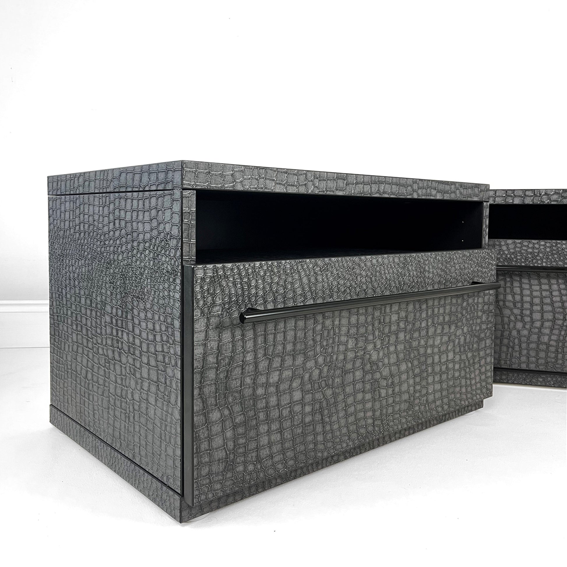 Modern Black Cabinets