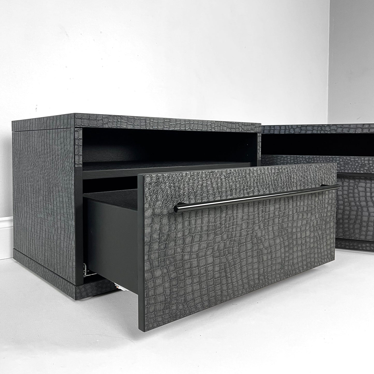 Modern Black Cabinets