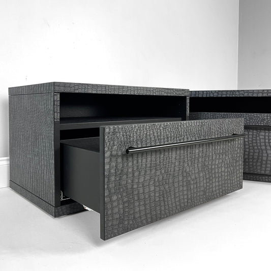 Modern Black Cabinets