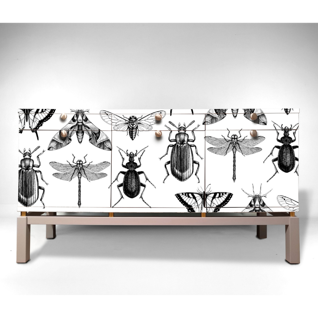 Upcycled Modern Sideboard