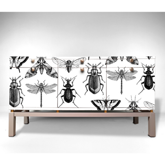 Upcycled Modern Sideboard