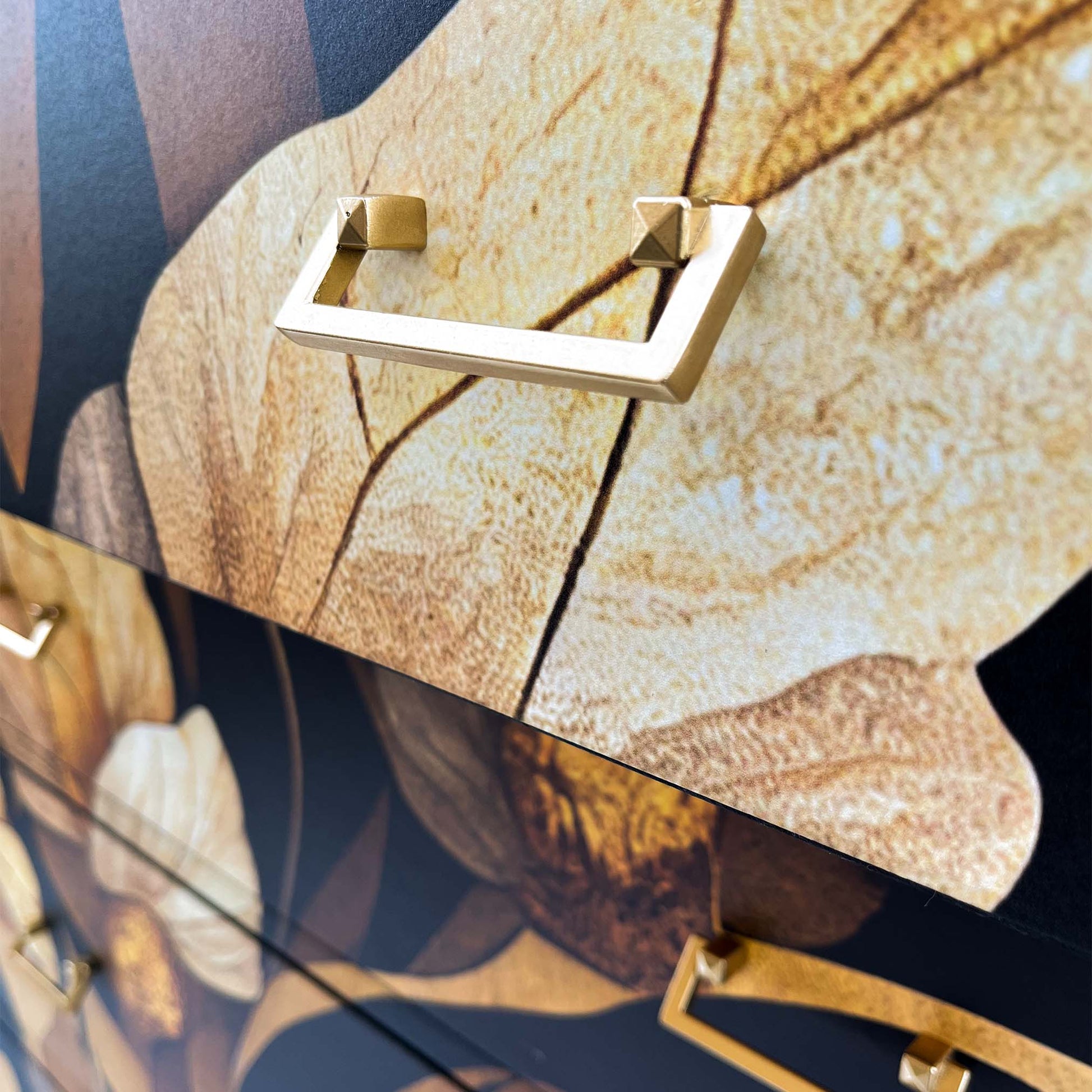 Antique Floral Drawers