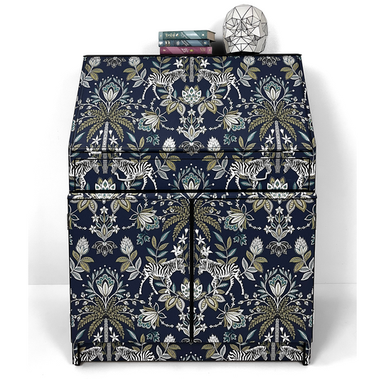 Black Painted Bureau