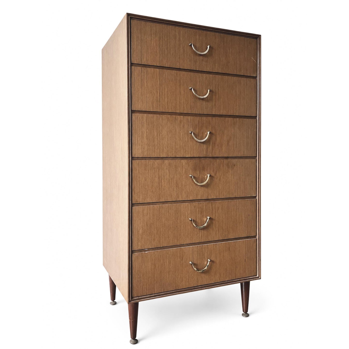 Vintage Meredew Tallboy Chest of Drawers Ready for Customisation