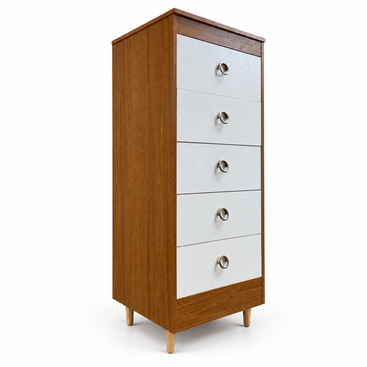 Vintage Tallboy Chest of Drawers – Ready for Customisation