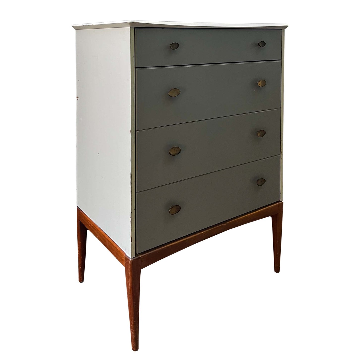 Vintage Mid-century modern chest of drawers ready for customisation