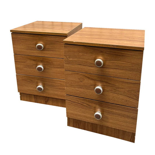 Vintage Mid-Century Modern Bedside Tables Commission